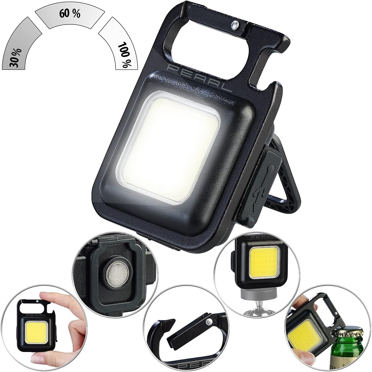 4er-Set LED-Arbeitsleuchten