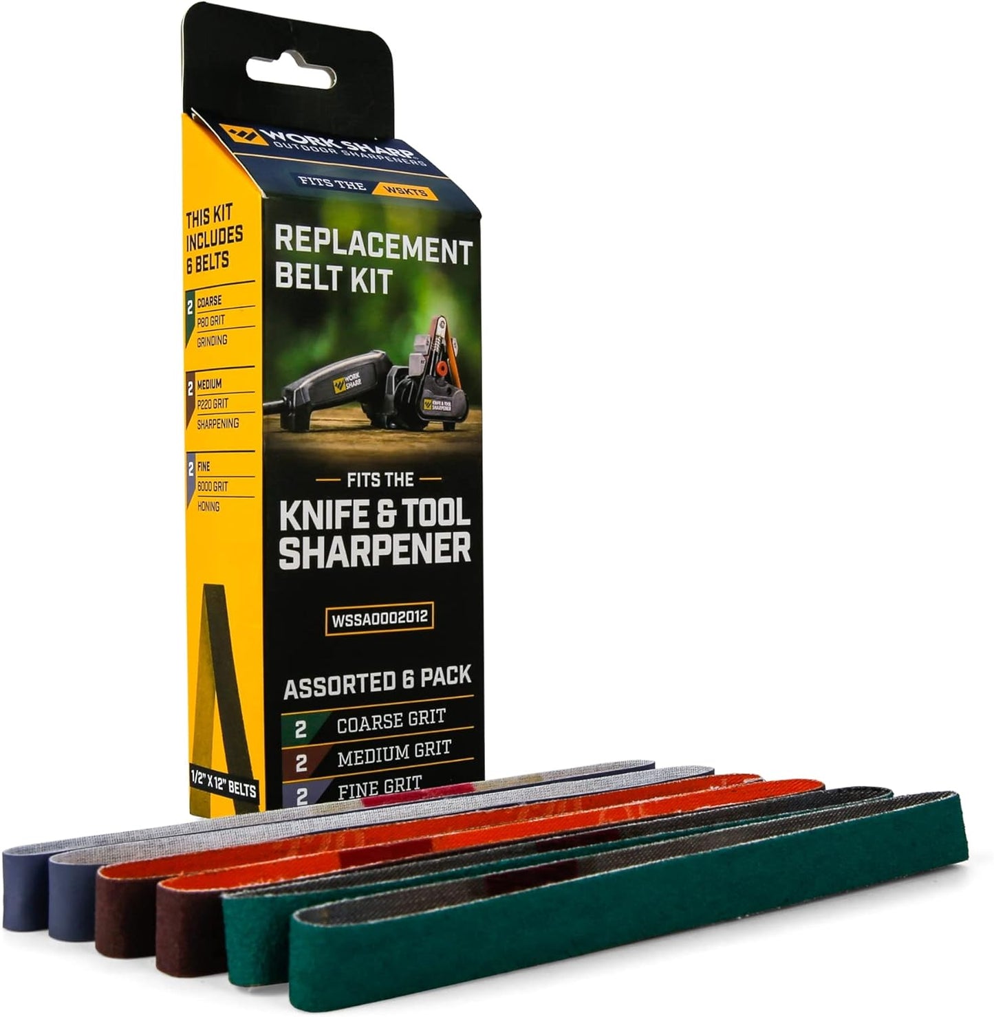 Schleifband-Set für Knife & Tool Sharpener, Sortiert