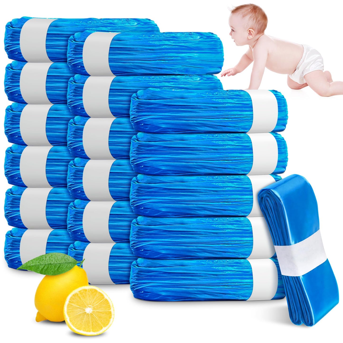 Windeleimer Nachfüllkassetten Set (18 Stück), 18 Stück