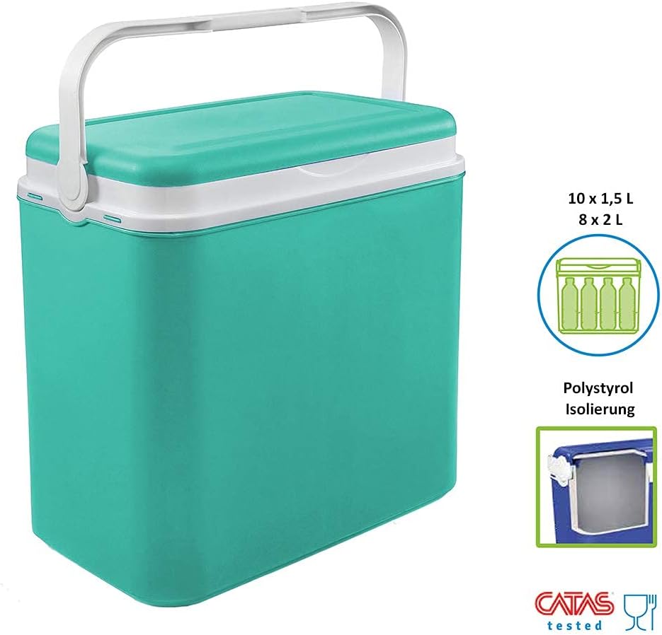 Kühlbehälter, 36 L / Türkis