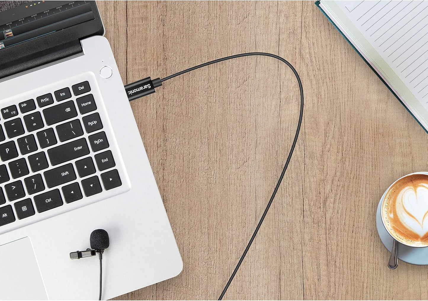 Lavalier Mikrofon mit USB-A, 6.56 Feet