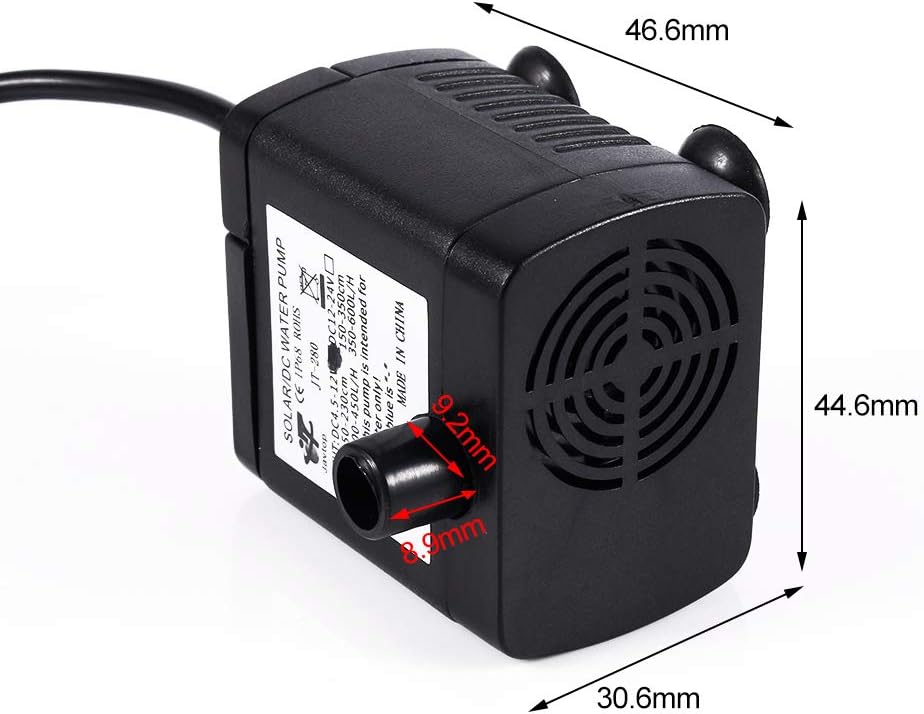 Solar Mini Tauchpumpe für Aquarium & Teich