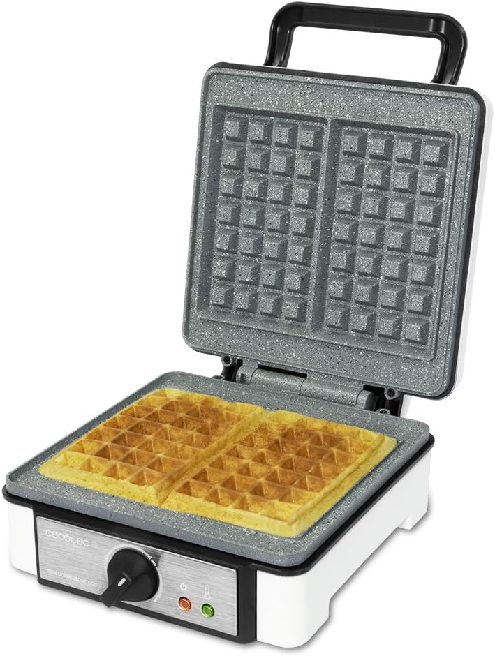 Waffeleisen Fun Gofrestone, 2 Waffeln