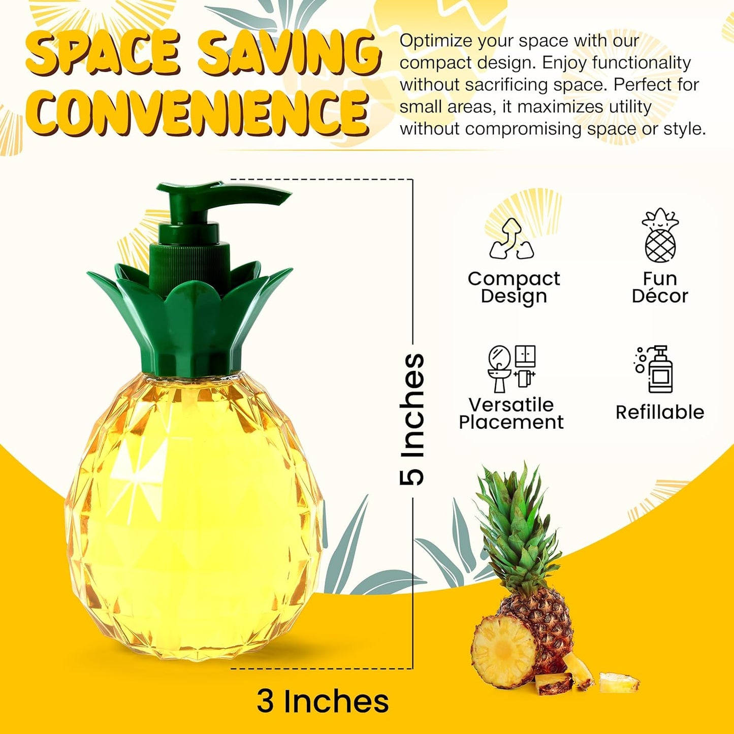 Ananas Seifenspender, Ananas