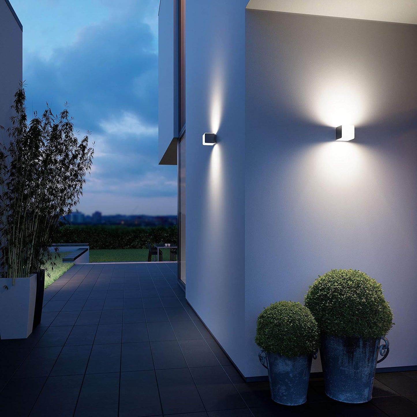 LED-Aussenleuchte L 830 SC Connect mit Bewegungsmelder, Anthrazit Wandleuchte L 830 Mit Bewegungsmelder