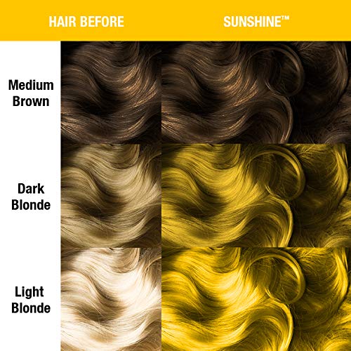Semi-permanent Hair Color Cream, Sunshine, 118 ml (2er Pack)