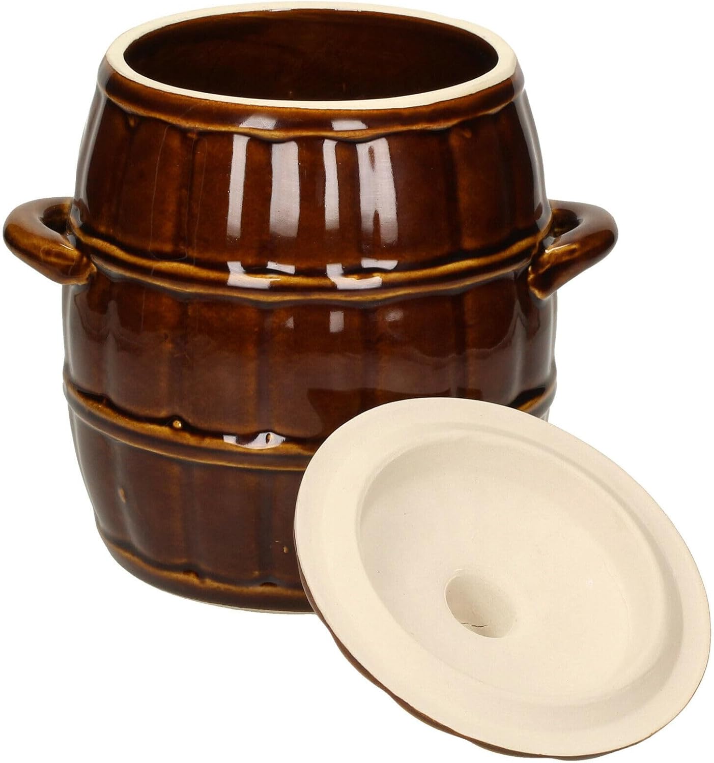 Gärtopf mit Deckel, 8L