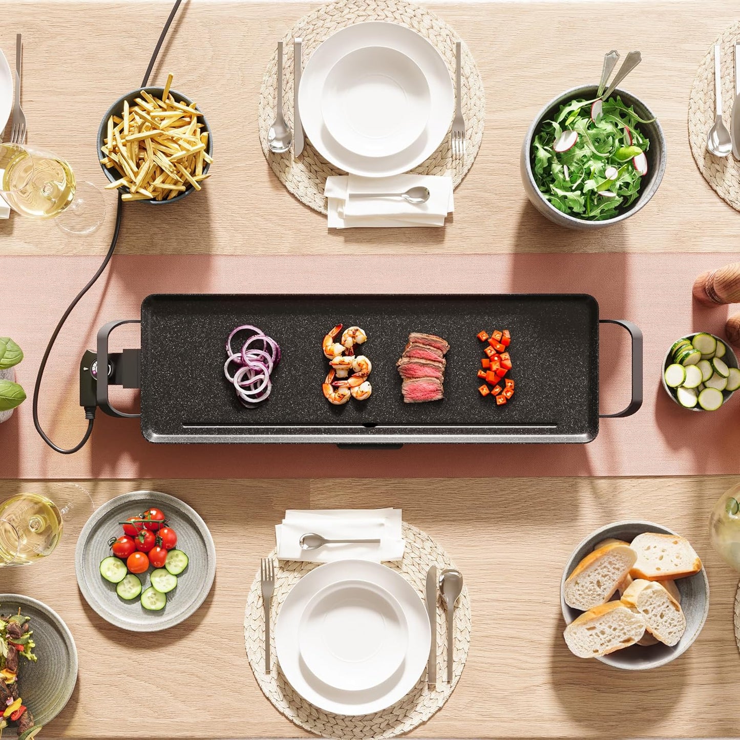 Tischgrill Slim L, L - 70x23