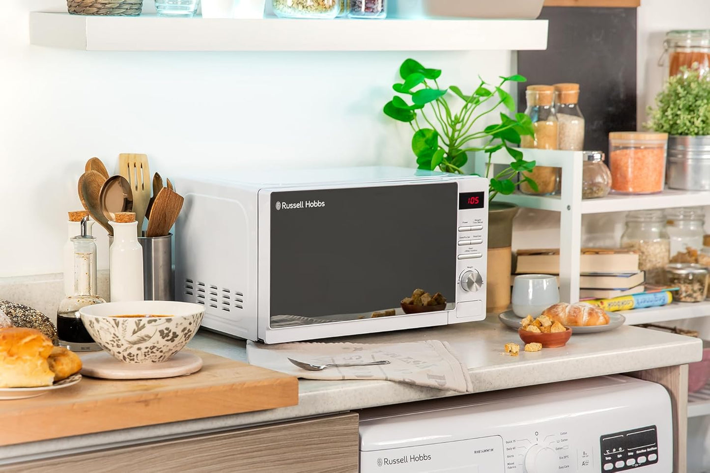 Digitale Solo-Mikrowelle RHM2079A, 20 L