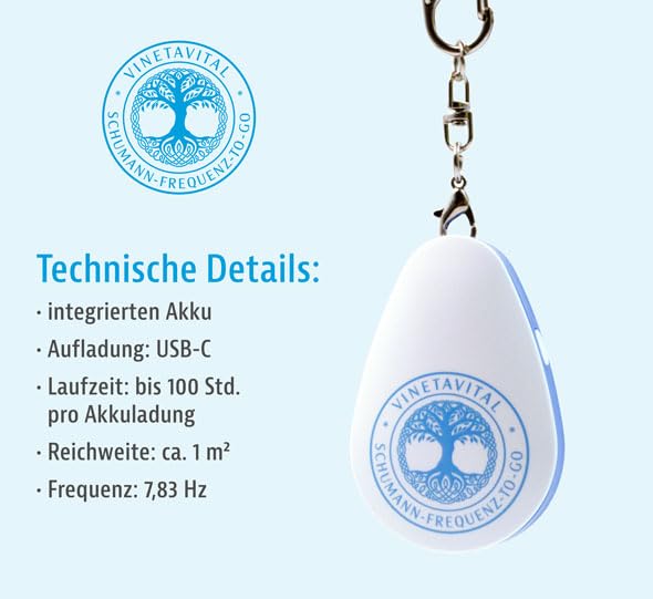 Schumann Wellengenerator 7,83 Hz Mobilgerät
