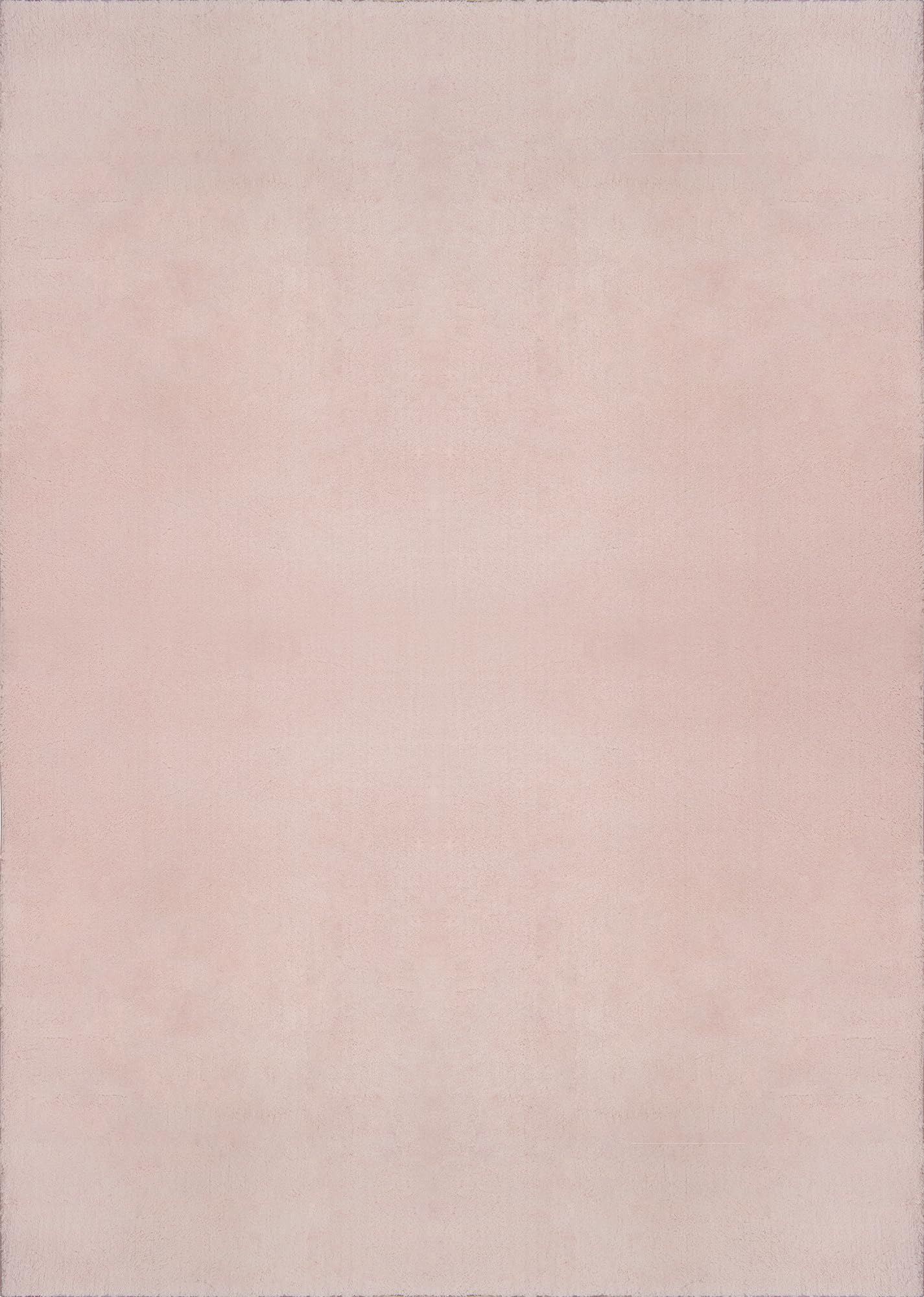 Relax Badezimmerteppich, rutschfest, flauschig und waschbar, 80 x 150 cm Blush