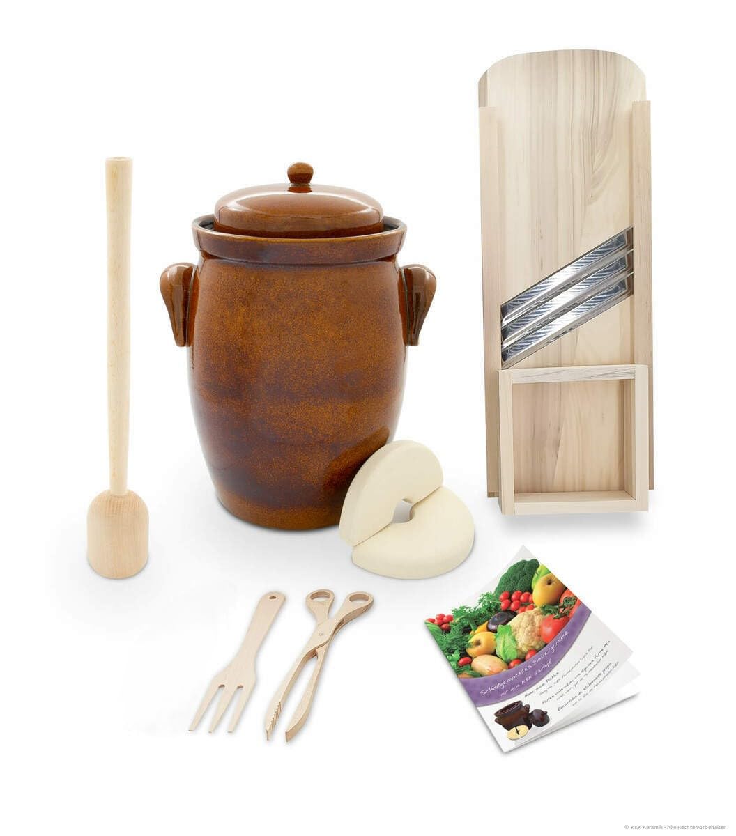 Gärtopf-Set, 10 Liter
