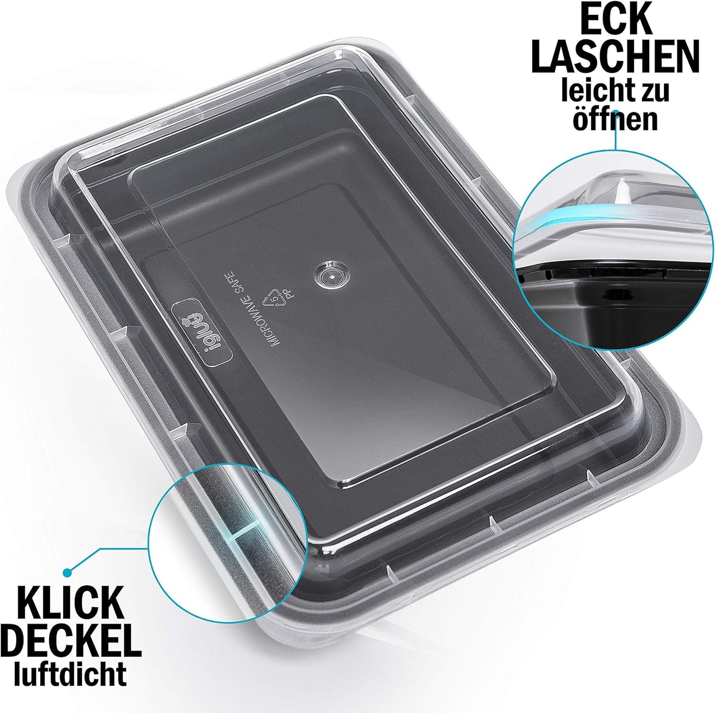 Lebensmittelbehälter, 10 pack