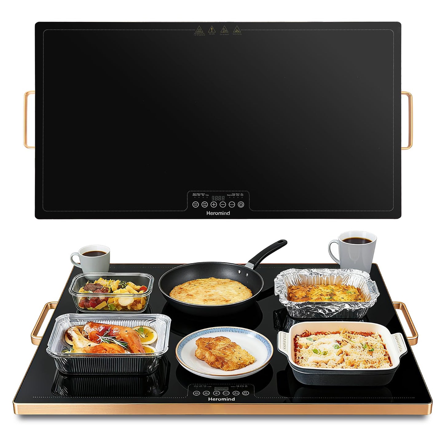 Professionelle Warmhalteplatte mit Touchscreen (80x45 cm), 80*45cm