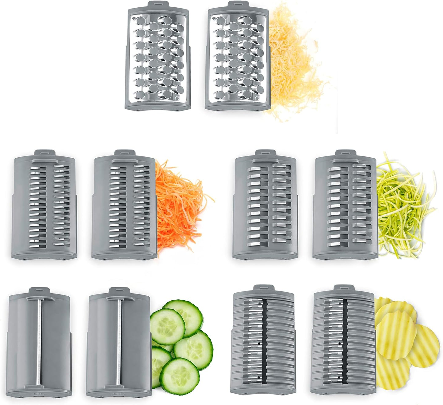 5-in-1 Multireibe MultiSlicer mit Safety-Stopp