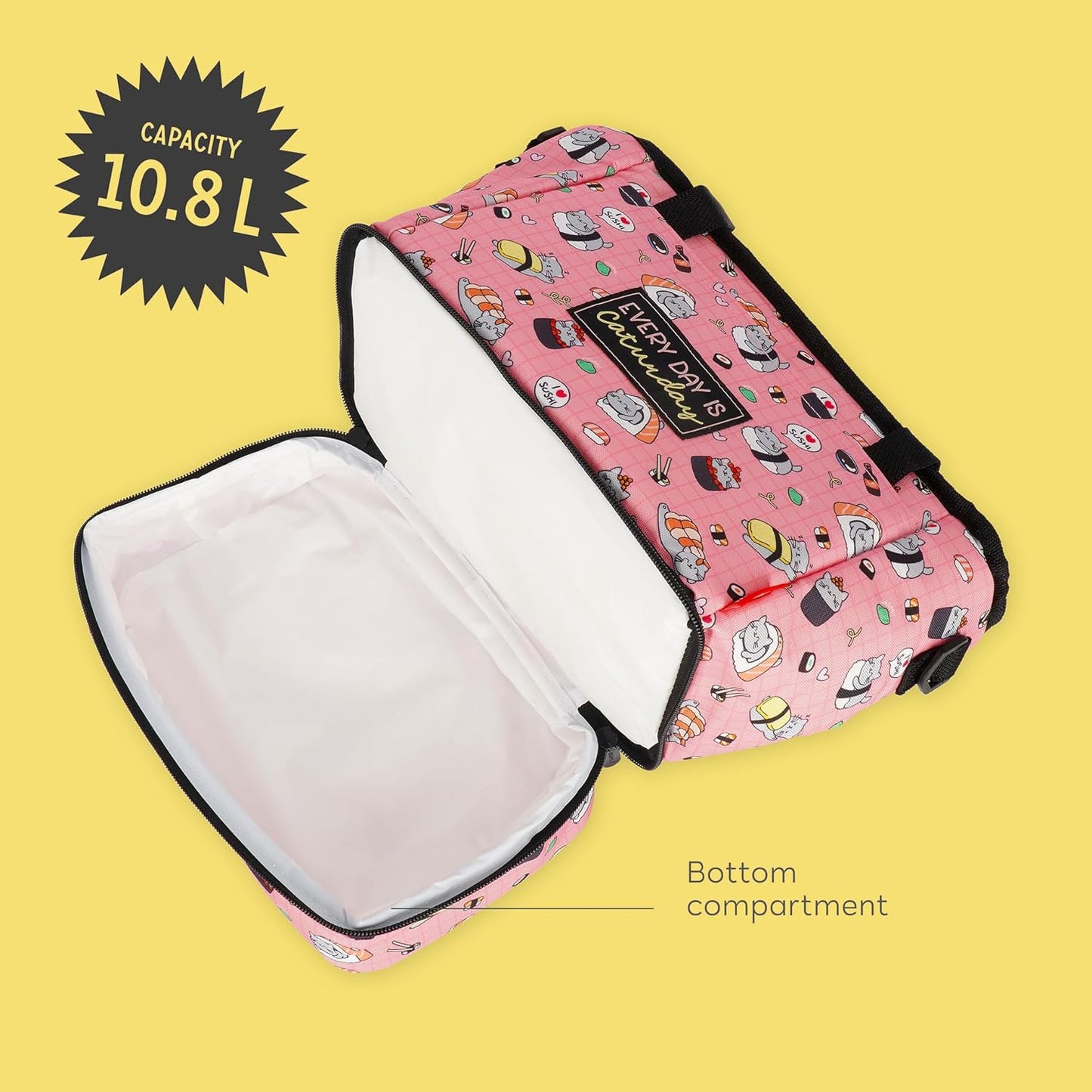 Lunchbag Sushi Cat, SUSHI CAT