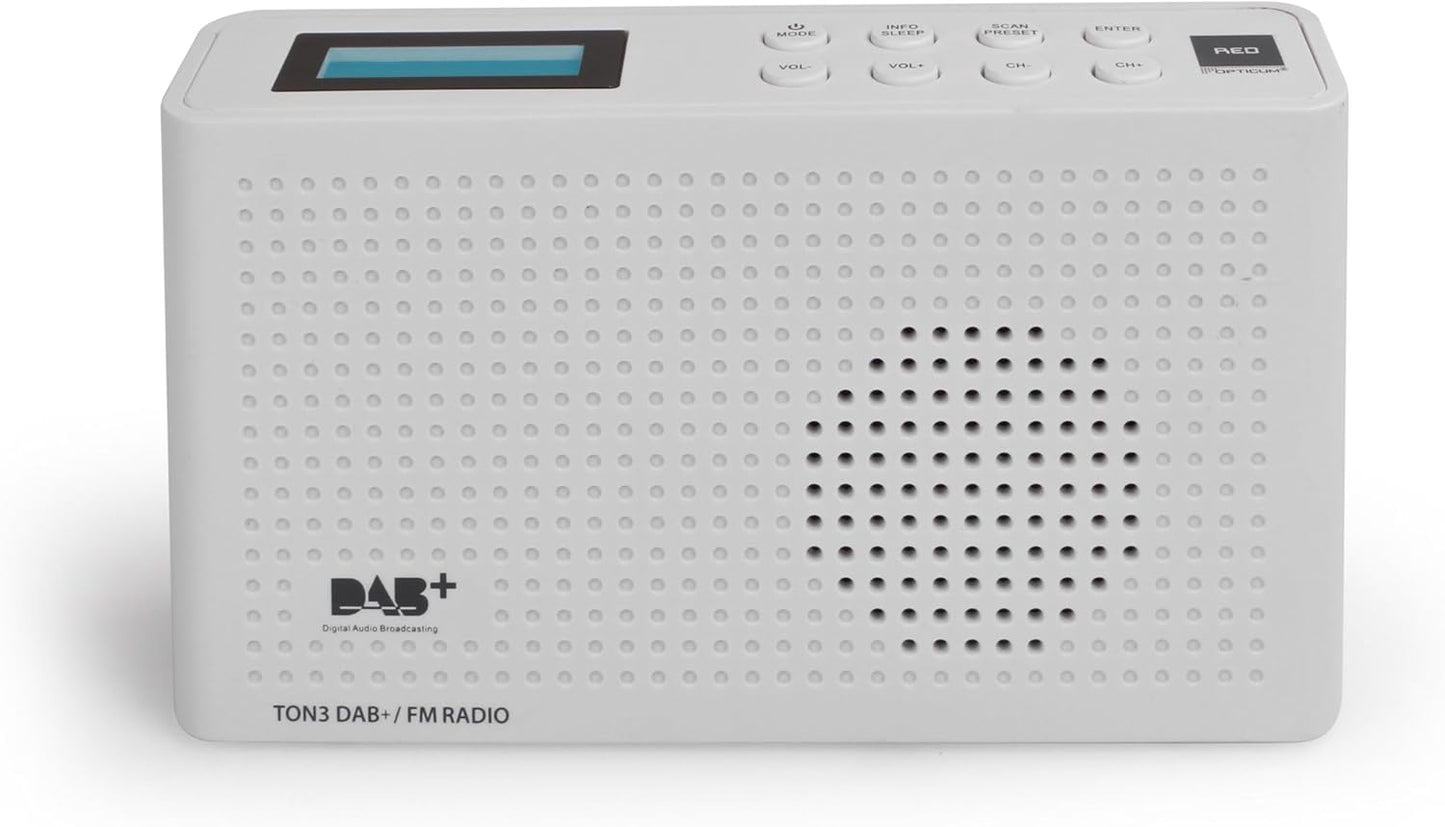 Ton 3 - Digitalradio, weiss