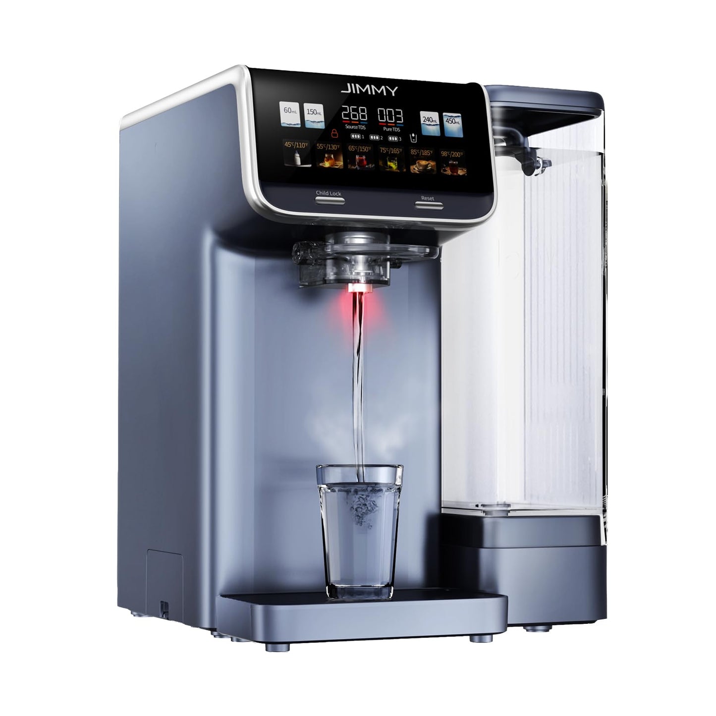 Umkehrosmose-Wasserfilter mit 7-stufiger Filterung, O-M9pro