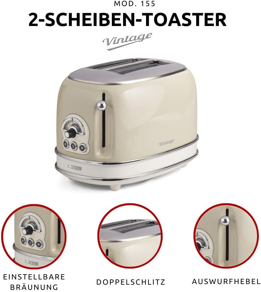 Vintage Toaster, Vintage-Beige.
