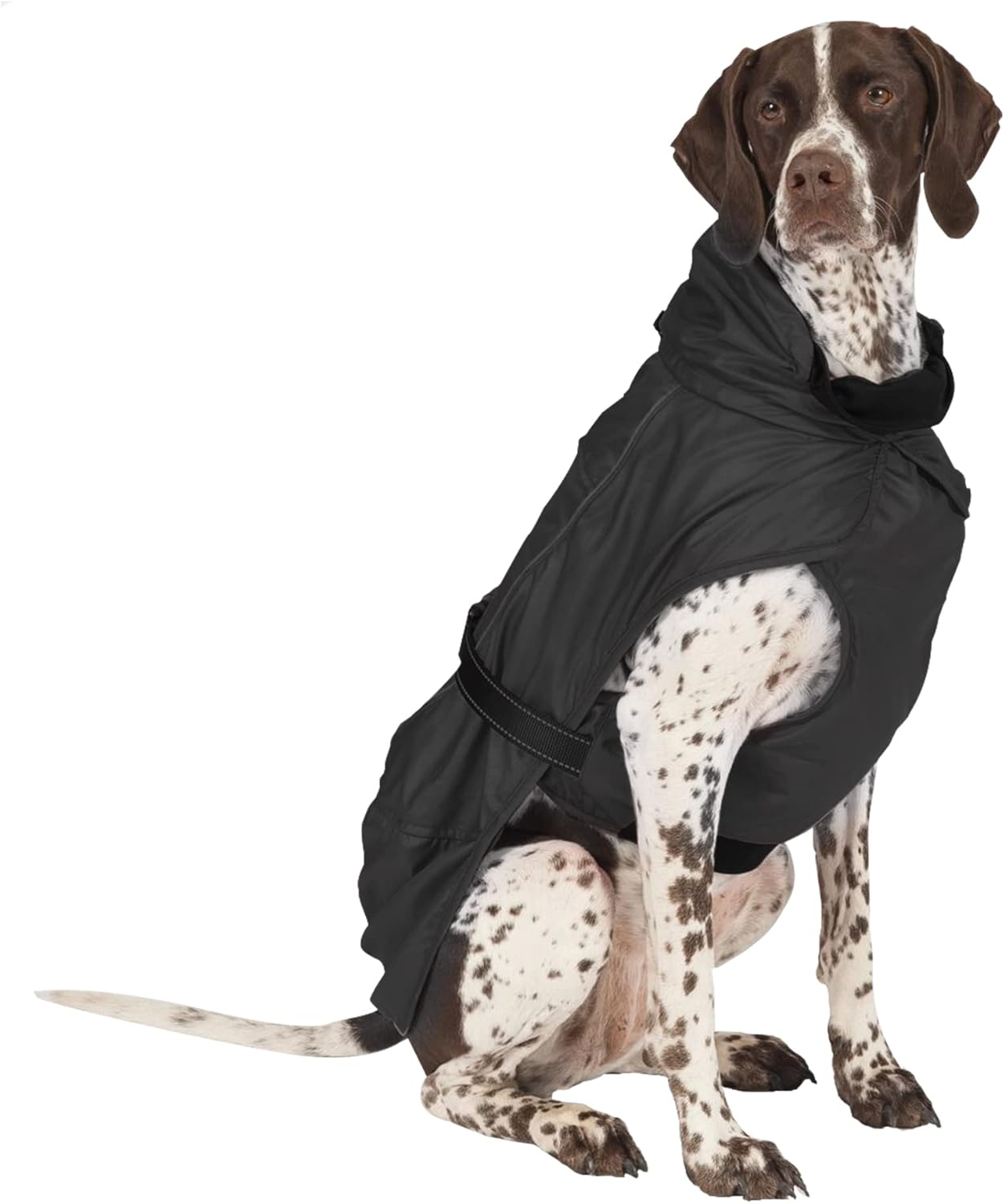 Hundemantel Extreme Monsoon, Schwarz X-Small