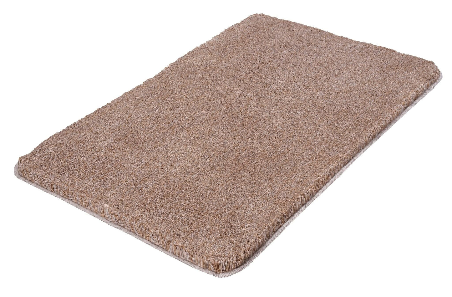 Rutschfester Badteppich Relax, Taupe 50 x 80 cm (Rechteckig)