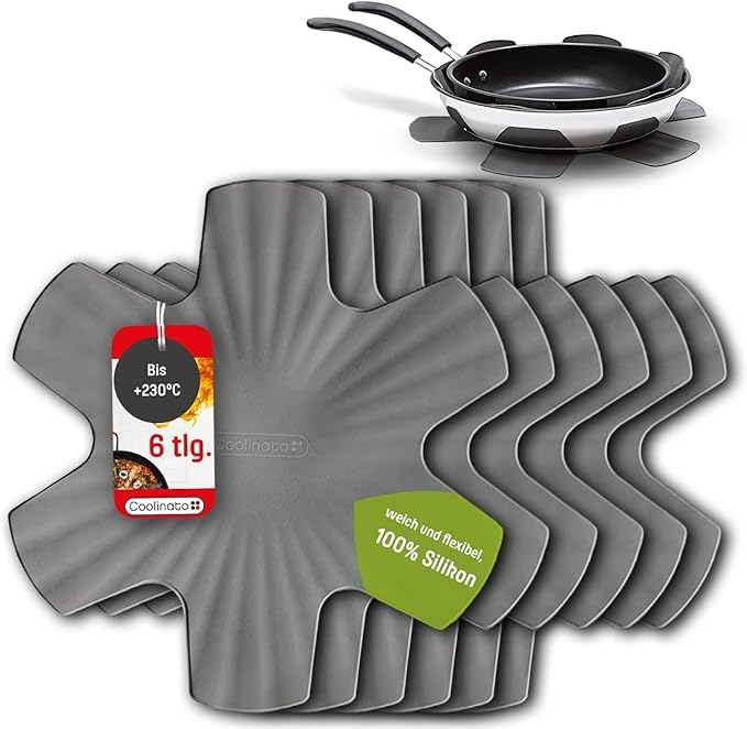 9-teiliges Pfannenschoner-Set, 9er Set