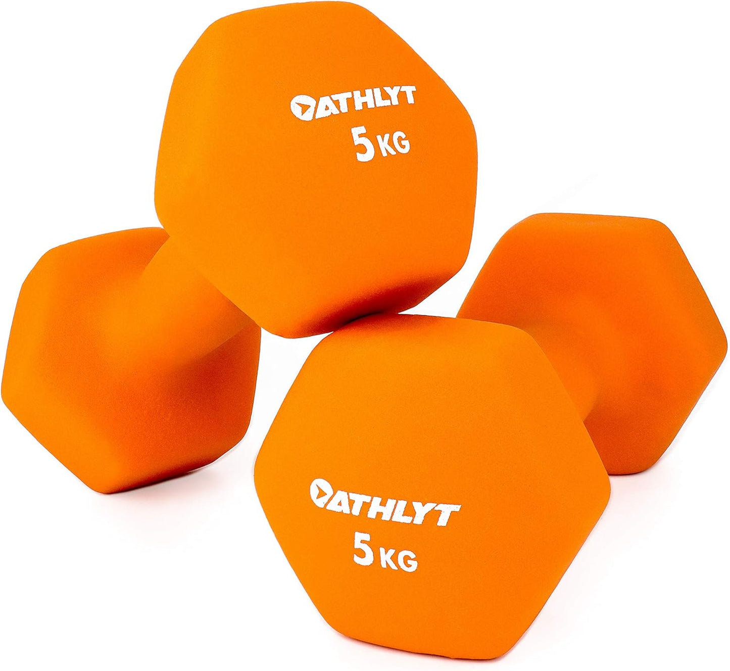 Neopren Hanteln-Set, 2 x 5 kg, 2 x 5kg