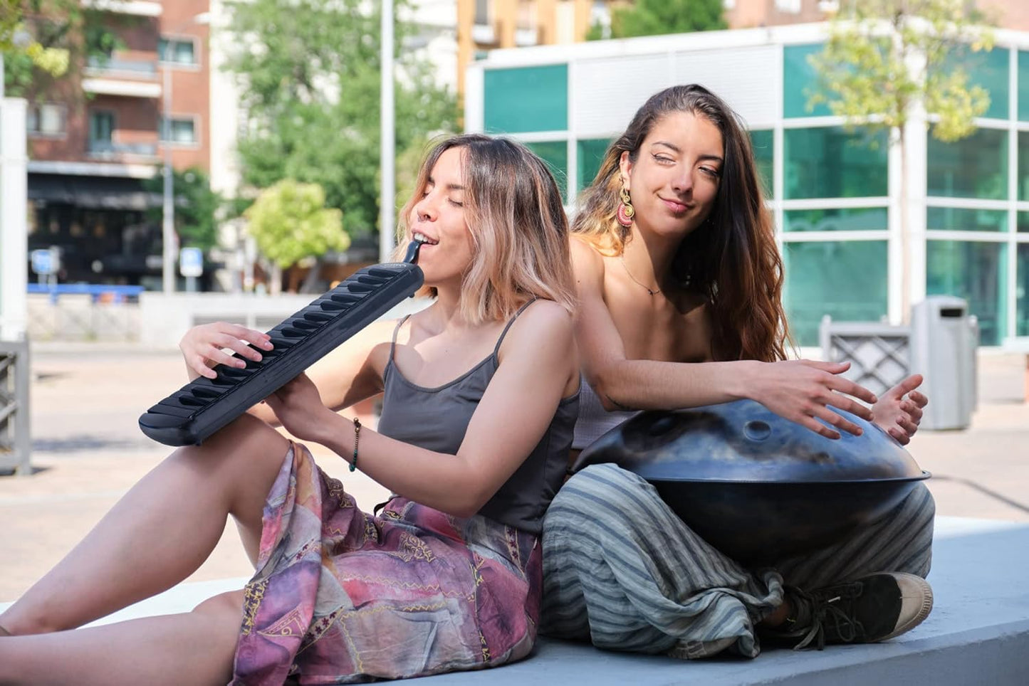 Melodica mit 37 Tasten und Etui-Set
