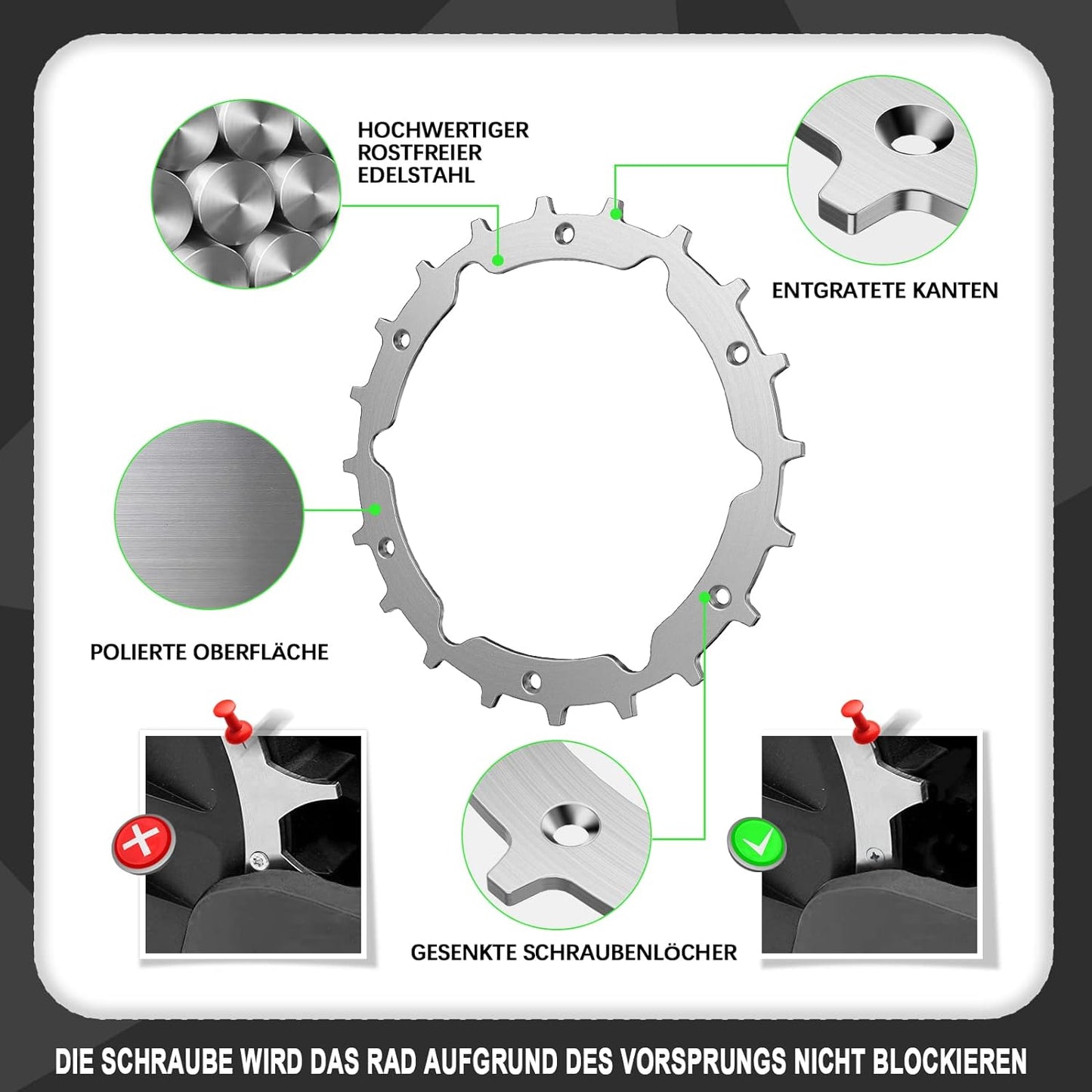 Mähroboter Spikes