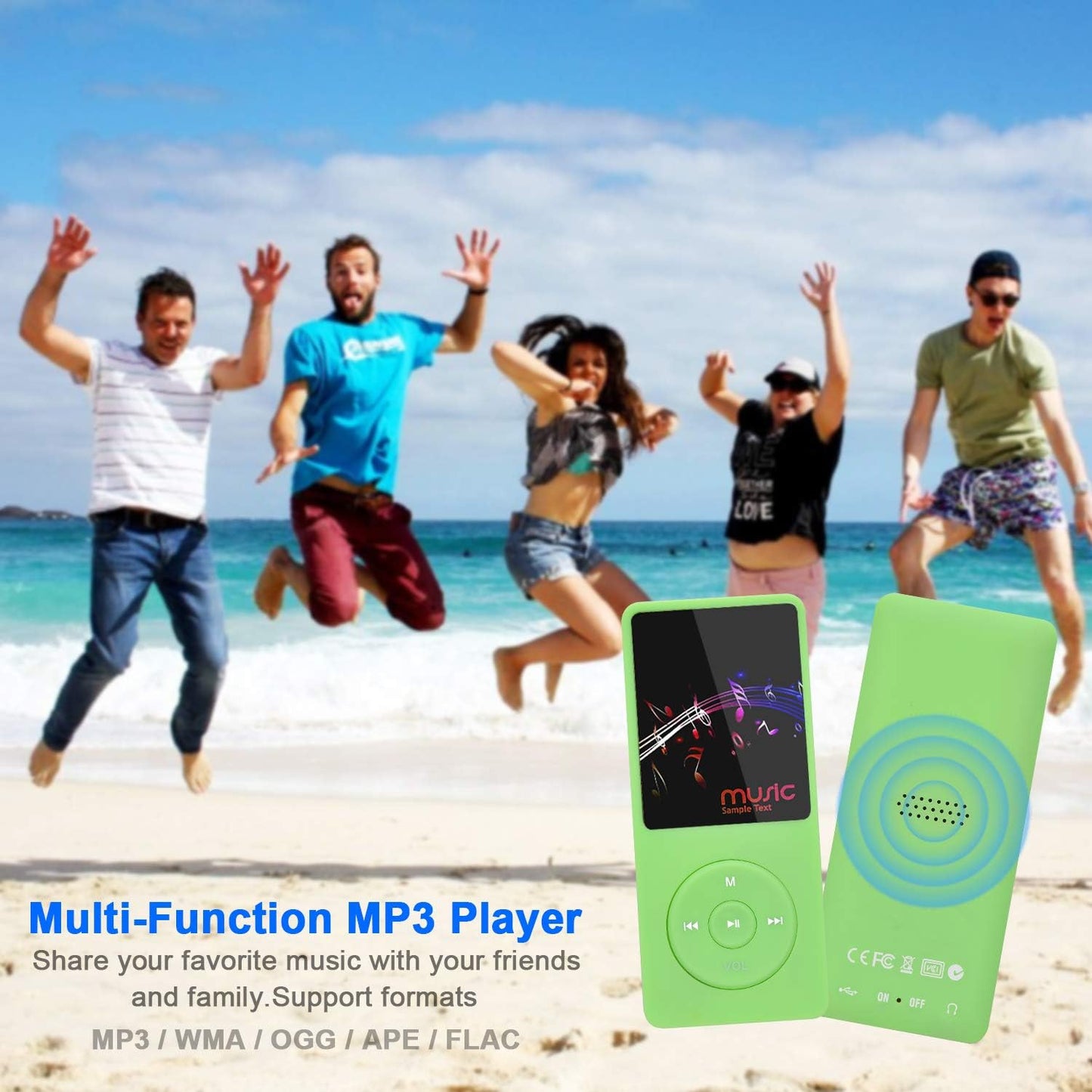 Music Player, 8G, Grün
