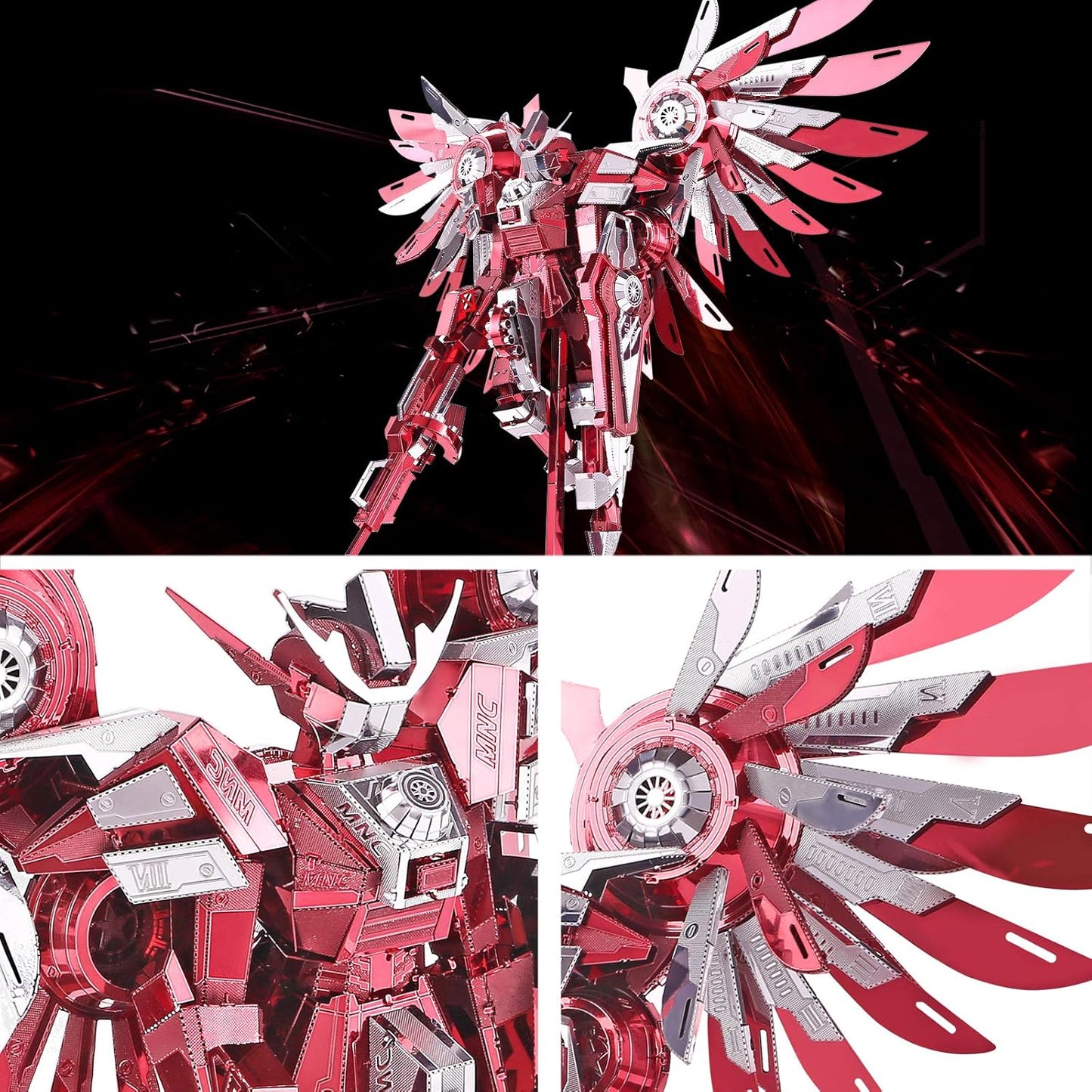 3D-Metallpuzzle Donnernde Flügel, Titan