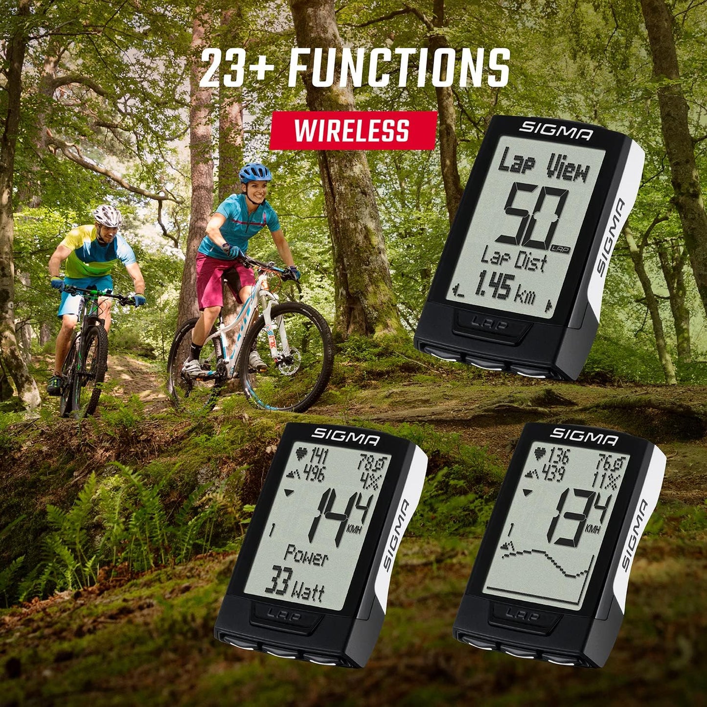 BC 23.16 STS Fahrradcomputer, Single
