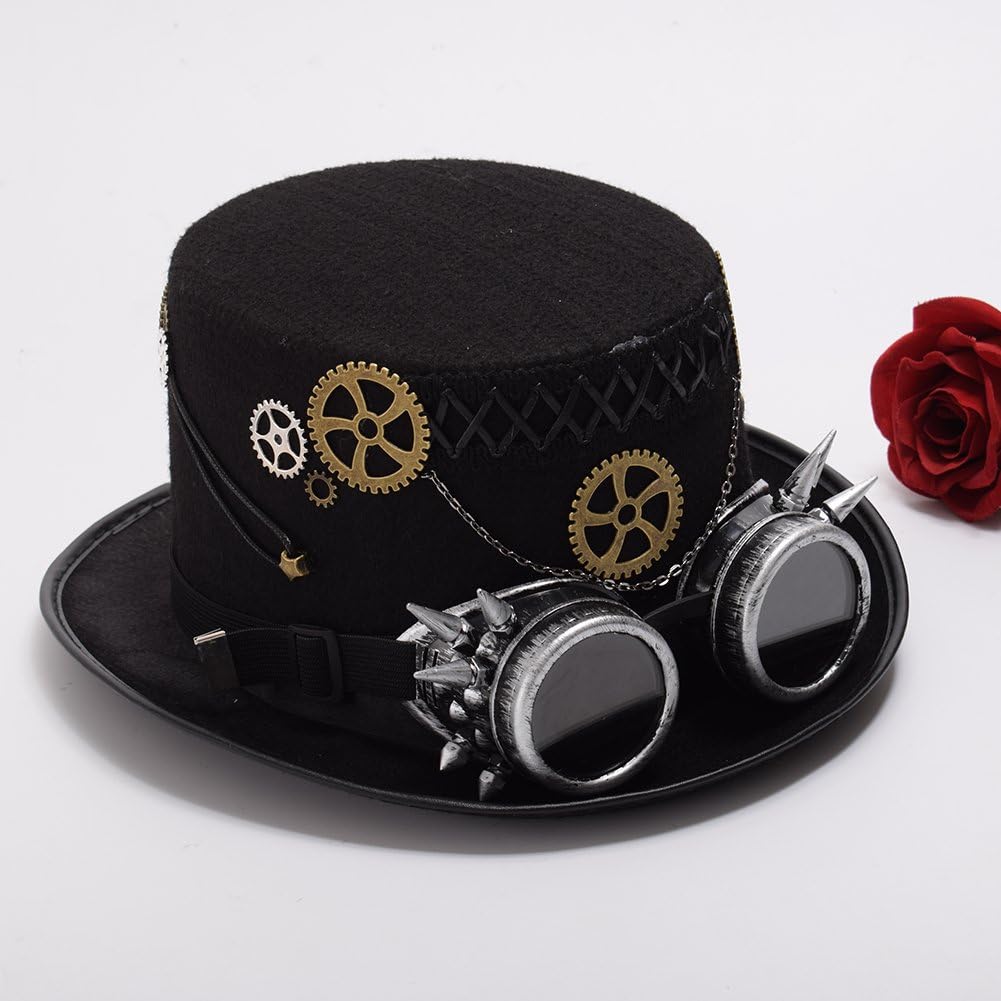 Unisex Steampunk Hut, M Style-08