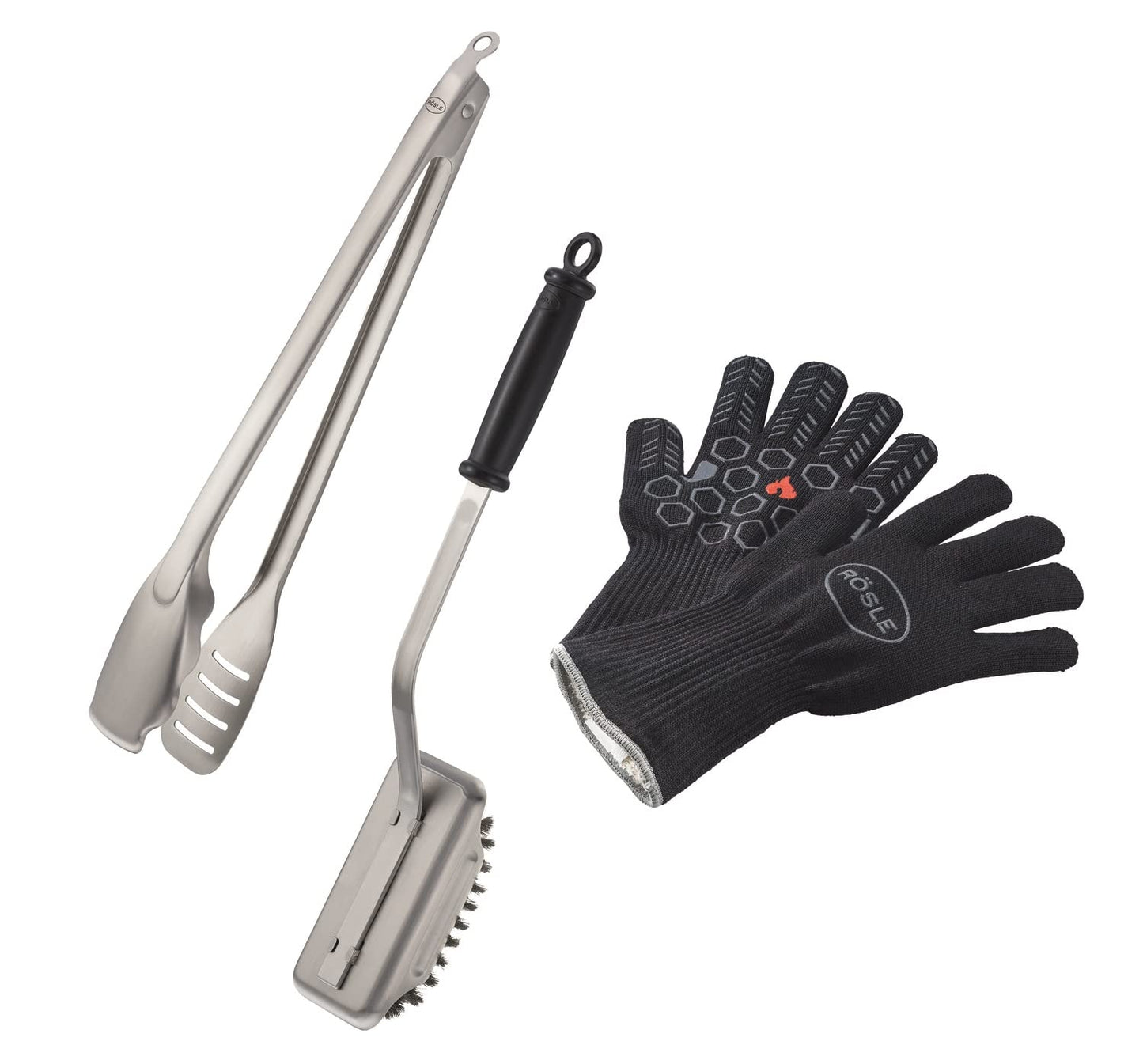 3-teiliges Barbecue-Set, Premium-Set 3-tlg.