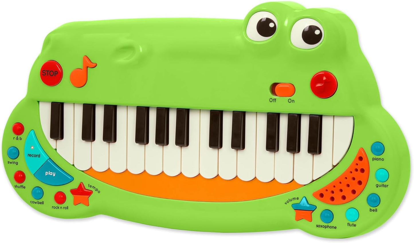Krokodil Keyboard mit Instrumenten-Sounds, Keyboard
