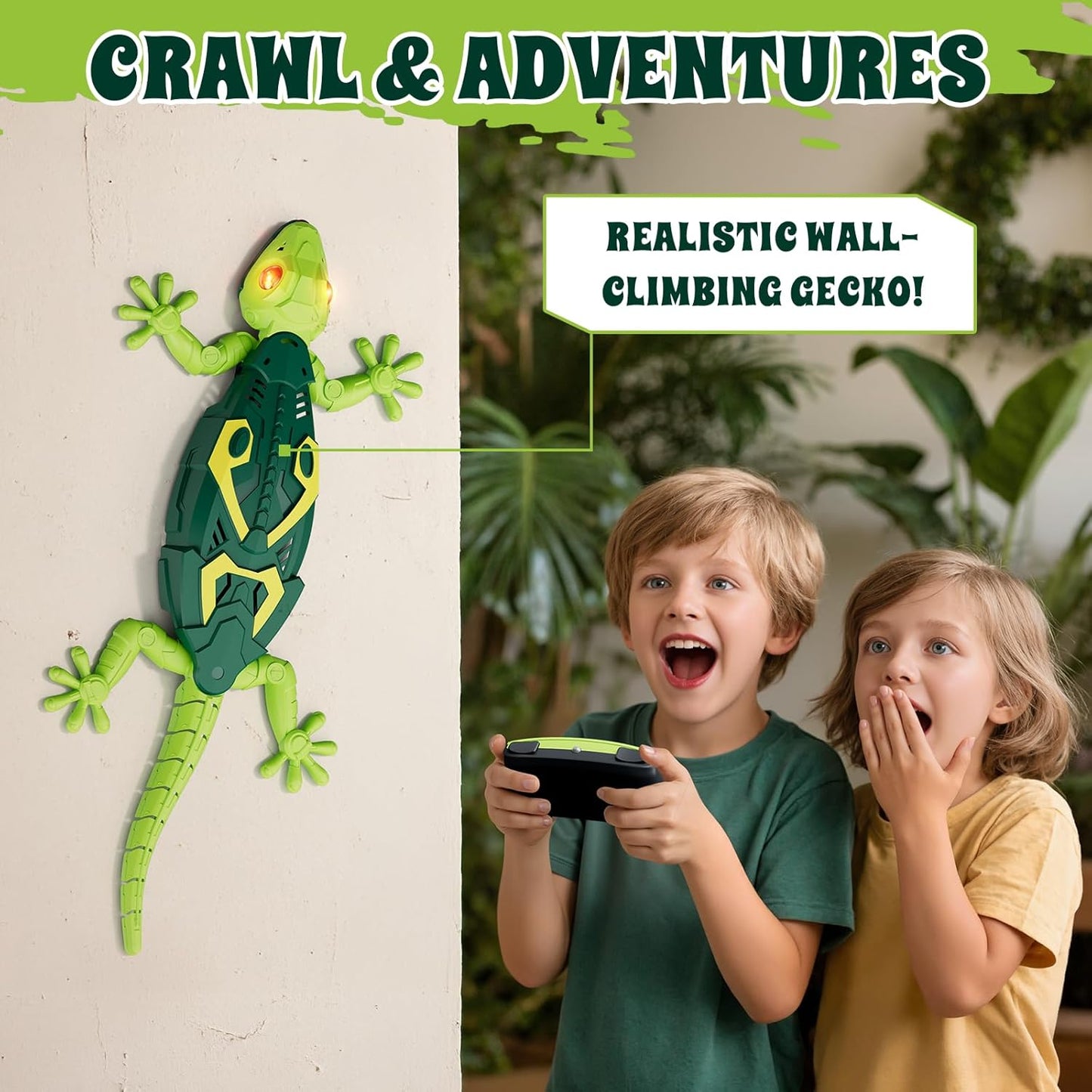 Wand-Gecko Chameleon-Spielzeug, standard
