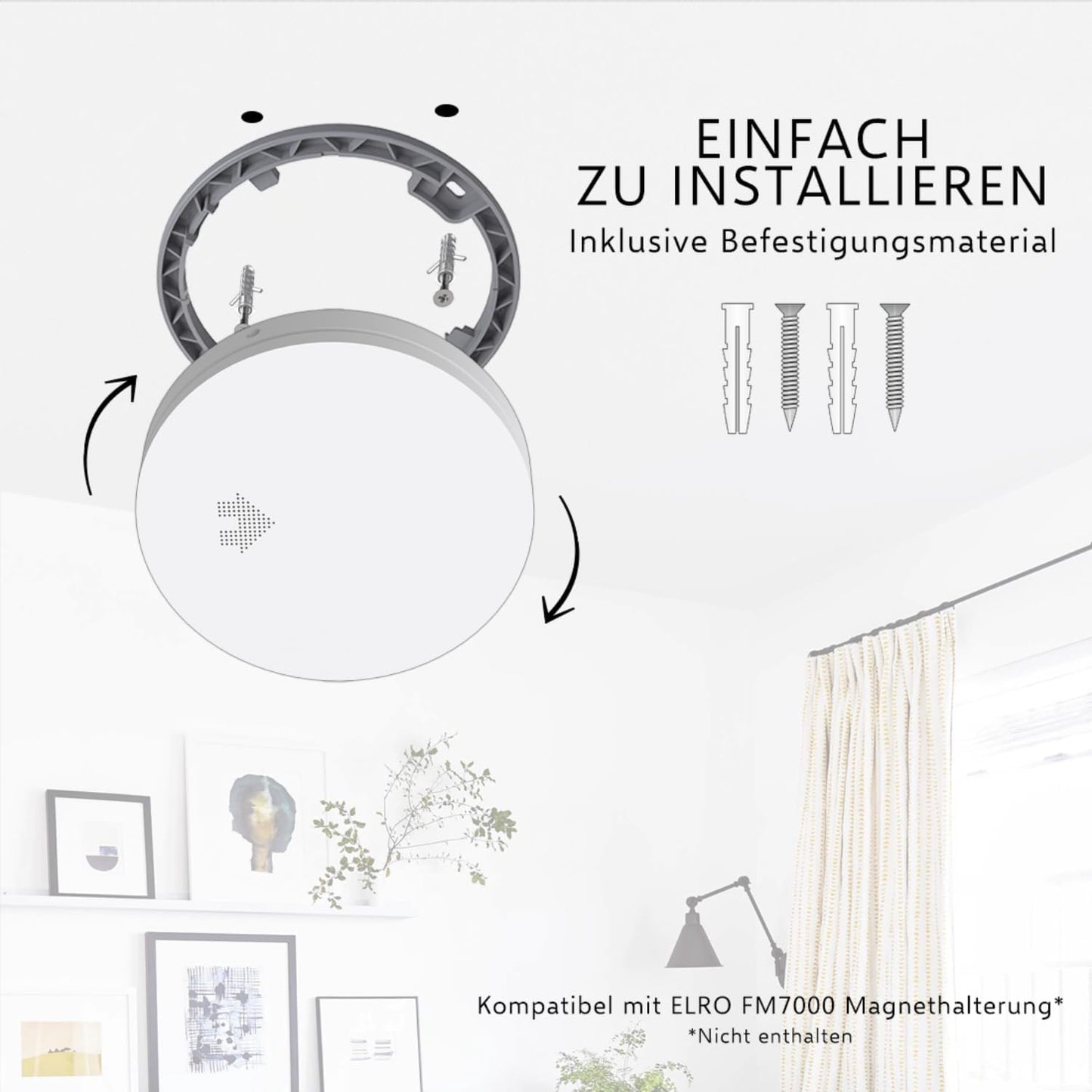 Rauchmelder-Set Elro FS4610, Rauchmelder 3 Stück