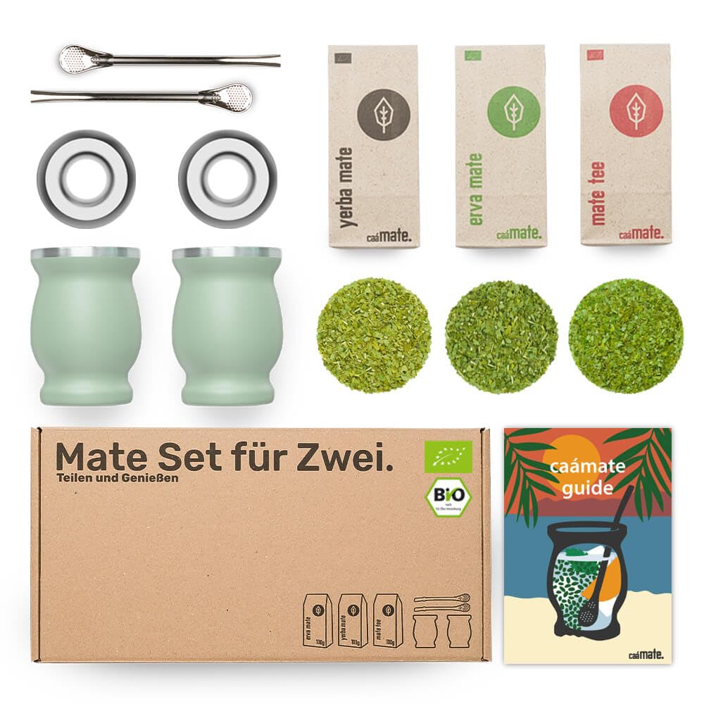 Mate Set für Zwei, Grün
