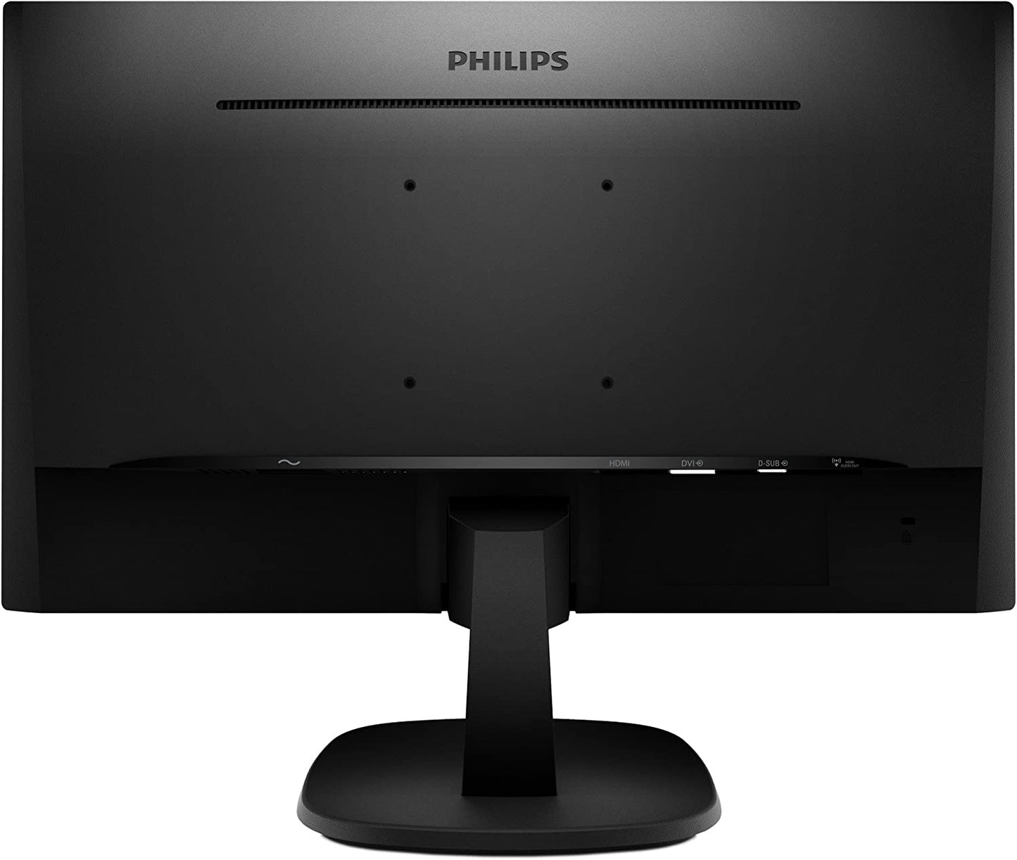 243V7QDSB/00, LED-Monitor, 24 Zoll FHD 75 Hz - IPS HDMI - DVI-D - VGA Ohne Lautsprecher