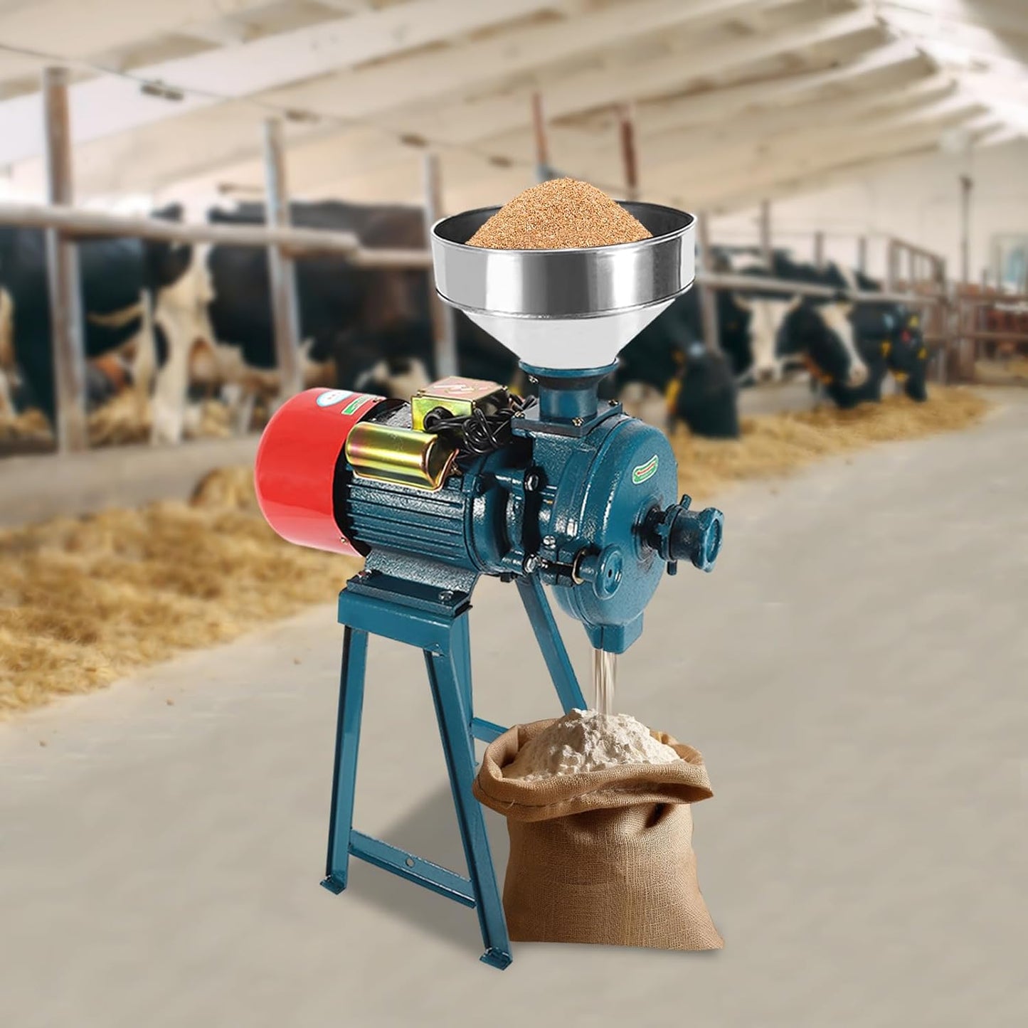 Getreidemühle, Grün, 2200 Watt