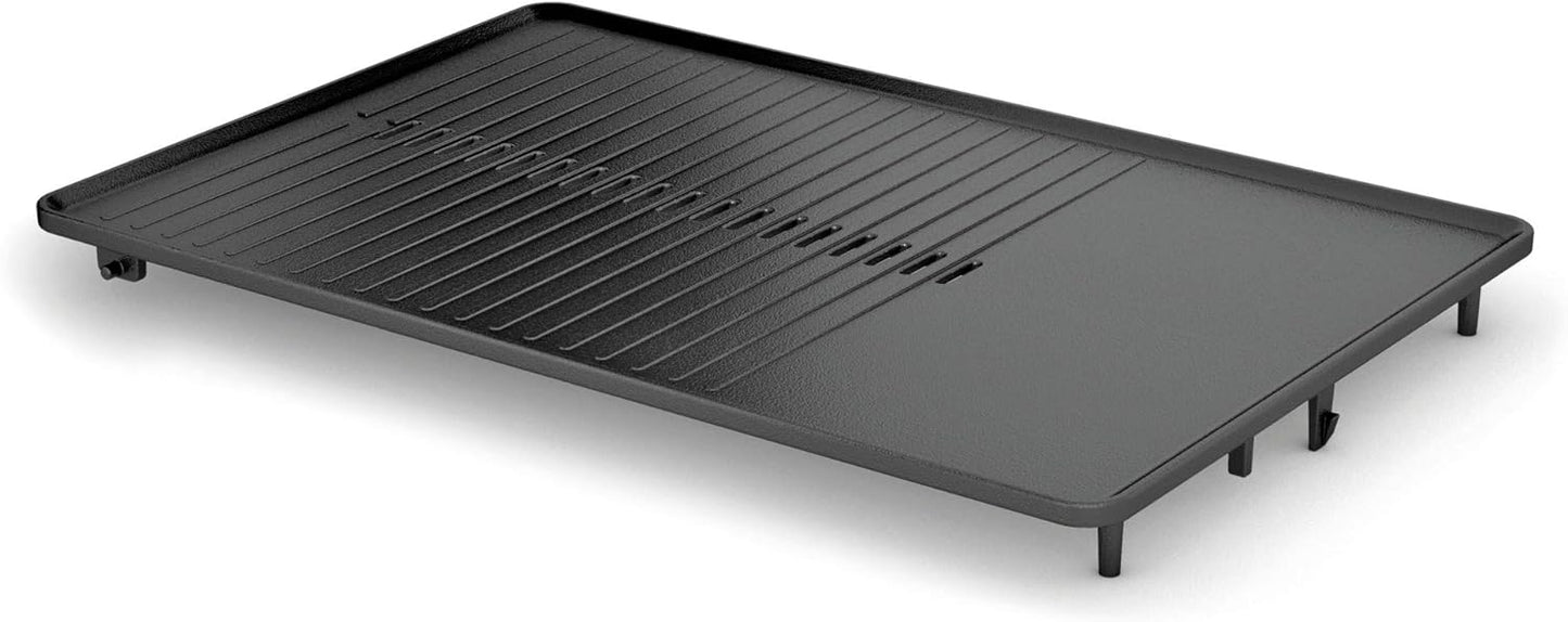 Tischgrill elektro Elekrogrill flach & gerippt Temperaturwahl Lono 2300W, Tisch/Elekrogrill