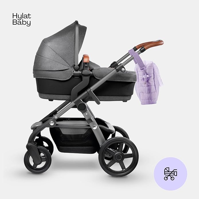 Wickeltasche, Violett Wickeltasche
