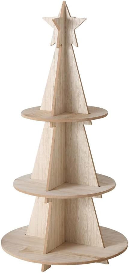 Etagere Weihnachtsbaum aus Holz