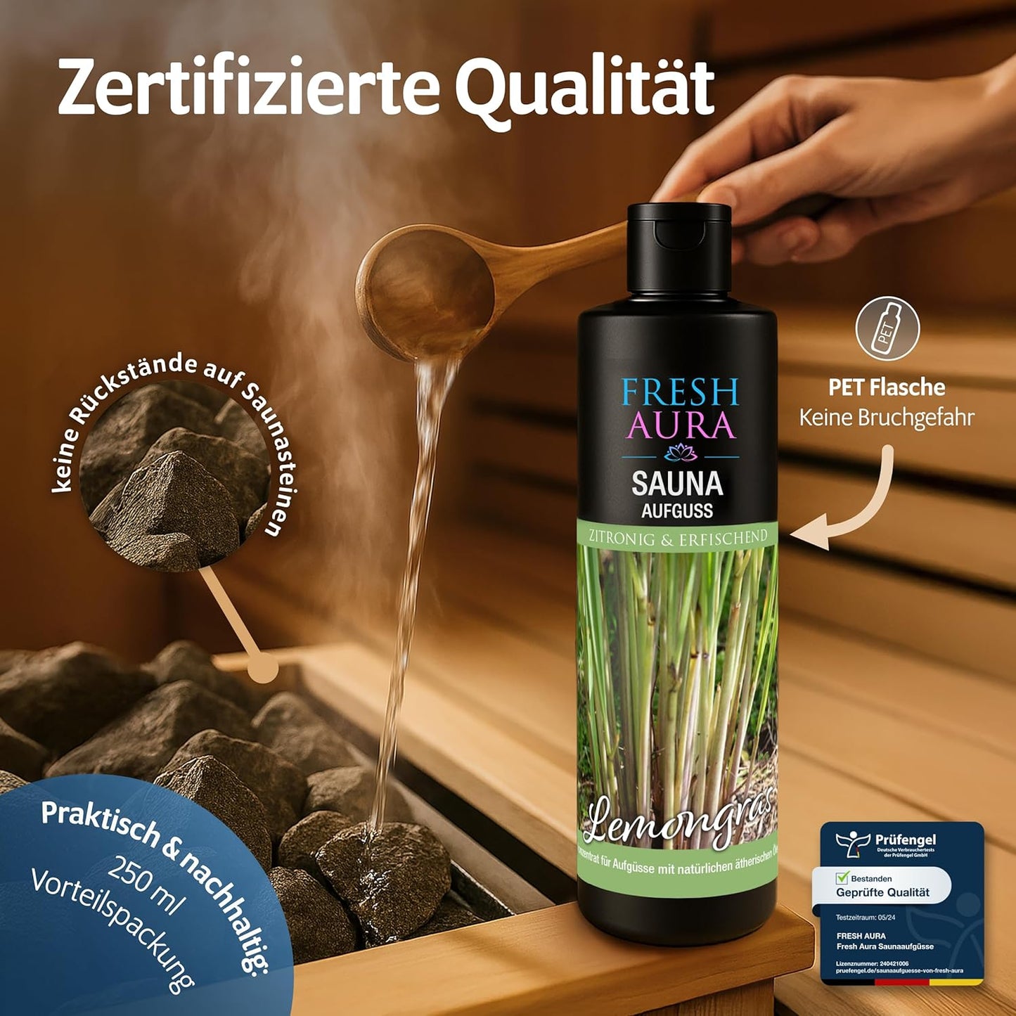 Saunaaufguss Lemongras, Lemongras 250ml