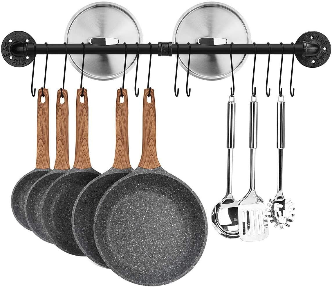 Hakenleiste mit 14 Haken, 80 cm/14 Hacken