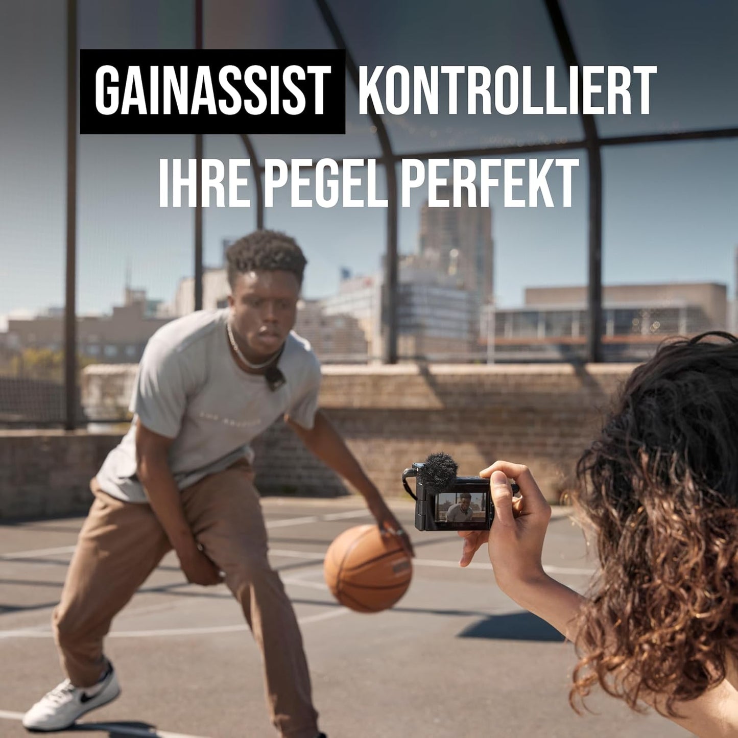 Wireless ME Dual Mikrofonsystem mit GainAssist, Wireless ME Dual Black