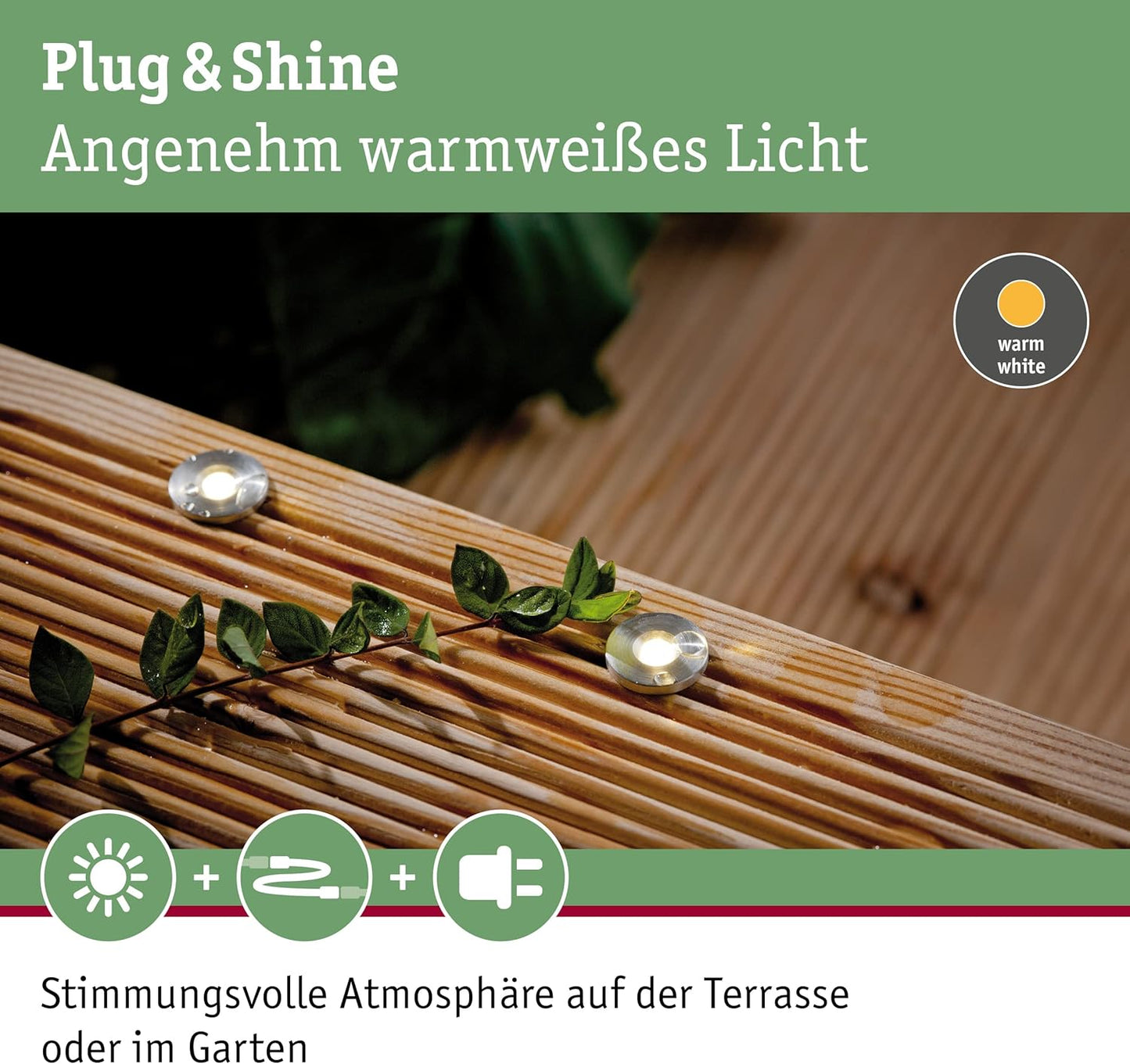 Plug & Shine Einbauleuchte Set