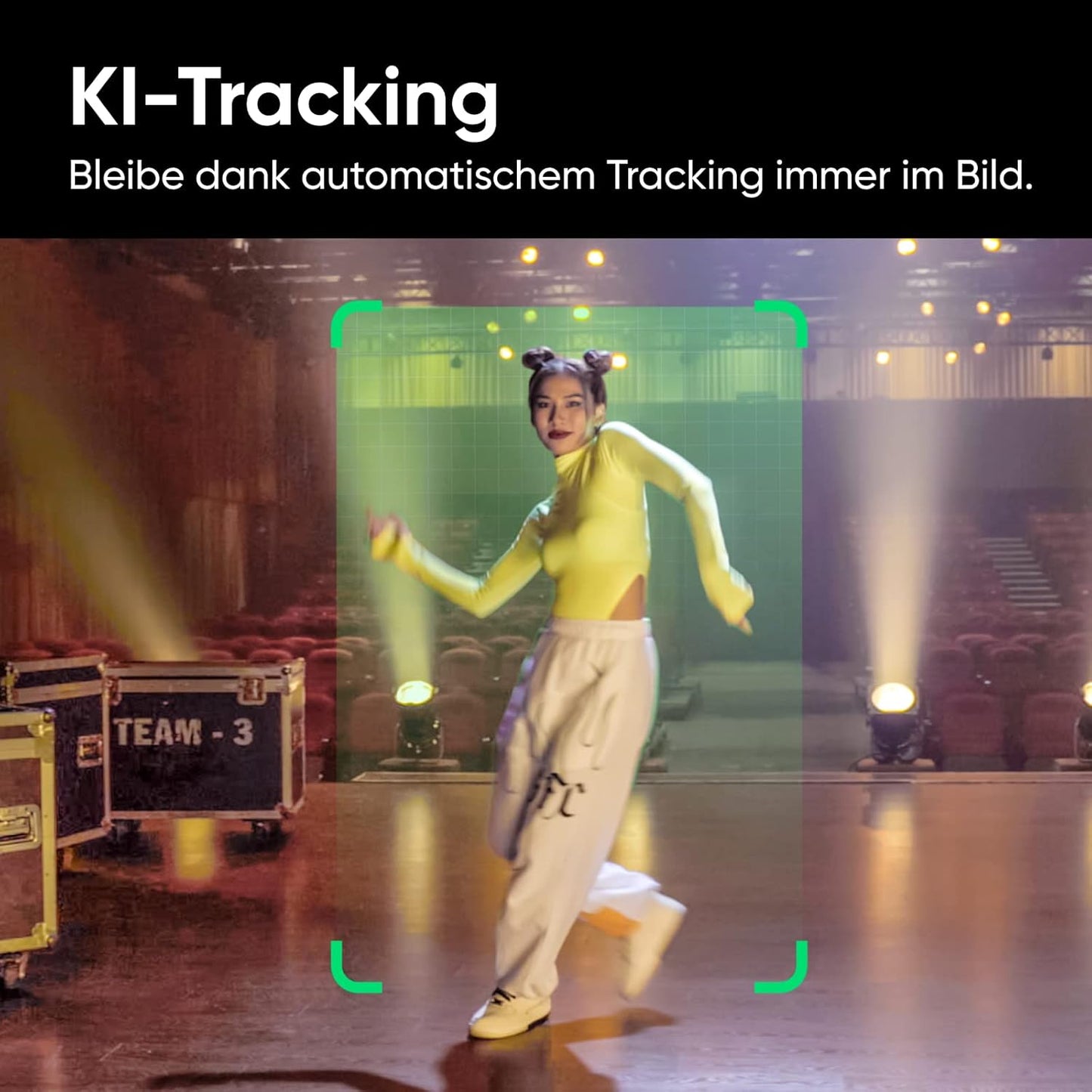 PTZ 4K Webcam mit KI-Tracking und Gestensteuerung, Standard