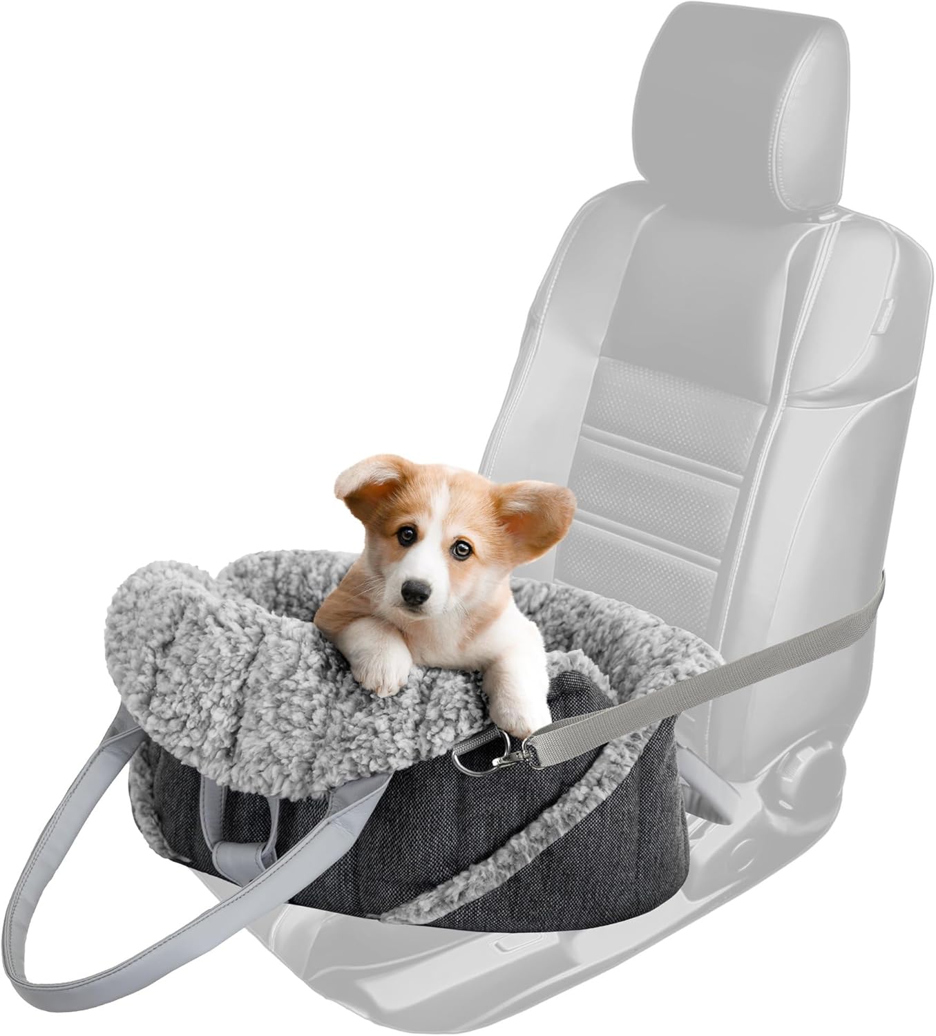 Verstellbare Haustiertragetasche, Für kleine Hunde und Katzen / Schwarz Inari