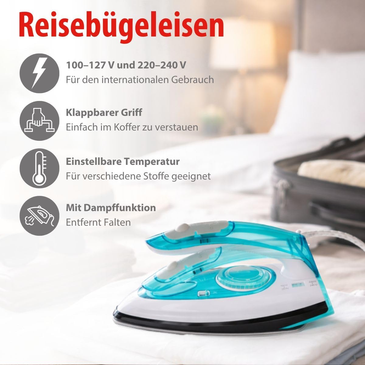 Reisebügeleisen SL-9990B2